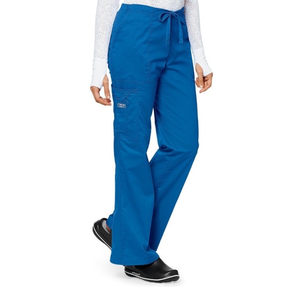 Cherokee Workwear Scrub Pants Xs Royal 